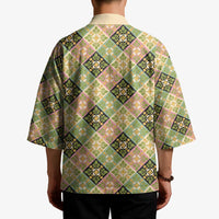 Seamless Pattern Puakenikeni and Kalo Kimono LT9 - Polynesian Pride