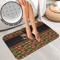 Papua New Guinea Kumuls Bathroom Set Bird of Paradise Black Version LT9 - Polynesian Pride