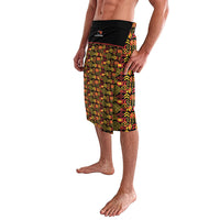 Papua New Guinea Kumuls Lavalava Bird of Paradise Black Version LT9 - Polynesian Pride