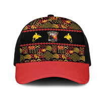 Papua New Guinea Kumuls Mesh Trucker Cap Bird of Paradise Black Version LT9 One Size Black Black - Polynesian Pride