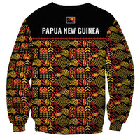Papua New Guinea Kumuls Sweatshirt Bird of Paradise Black Version LT9 - Polynesian Pride