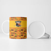 Papua New Guinea Kumuls Ceramic Mug Bird of Paradise Gold Version LT9 - Polynesian Pride