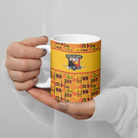 Papua New Guinea Kumuls Ceramic Mug Bird of Paradise Gold Version LT9 - Polynesian Pride