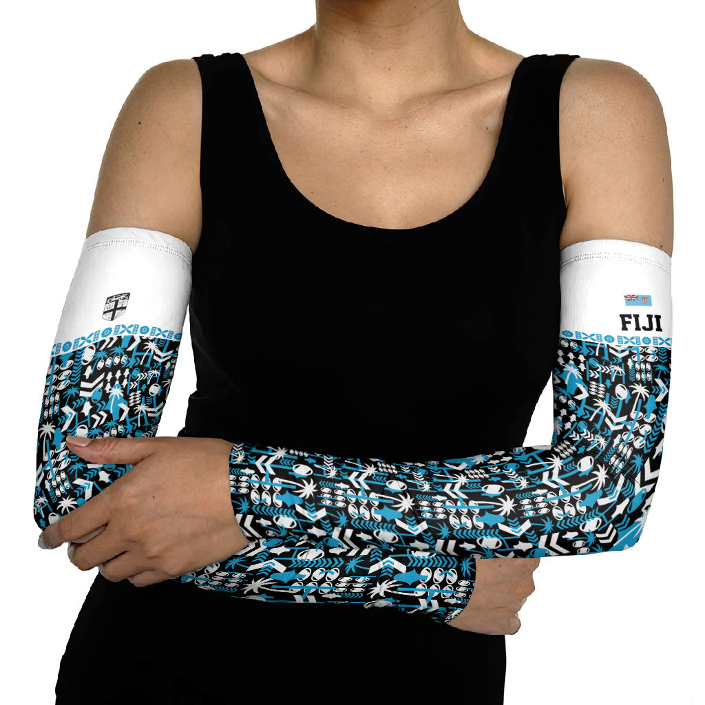 Fiji Bati Arm Sleeves Bati Island Warrior Geometry