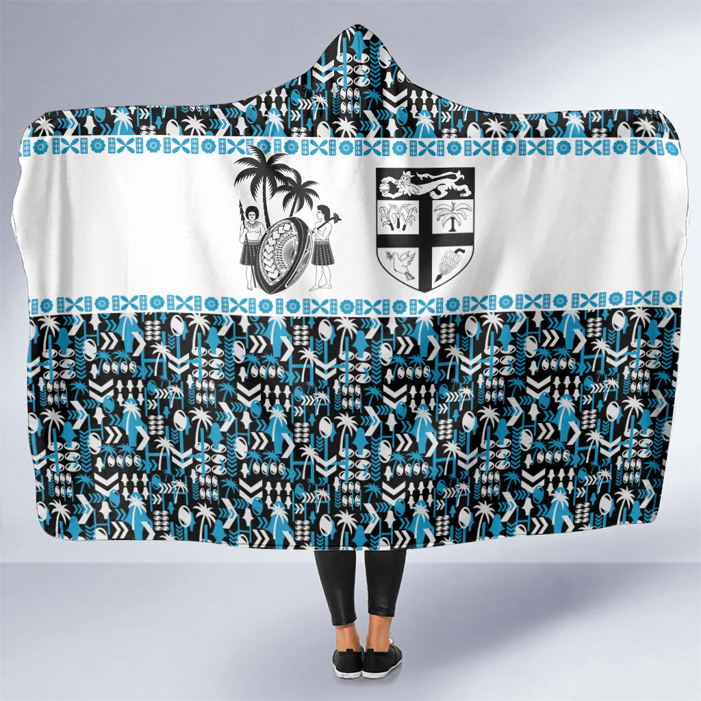 Fiji Bati Hooded Blanket Bati Island Warrior Geometry