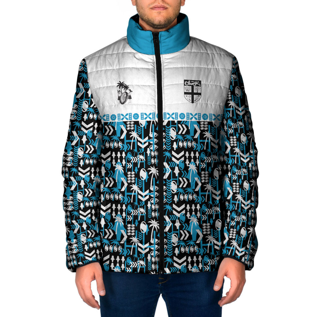 Fiji Bati Padded Jacket Bati Island Warrior Geometry