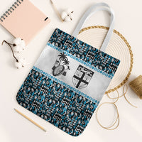Fiji Bati Tote Bag Bati Island Warrior Geometry