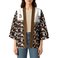 Fiji Bati Kimono Masi-inspired Tapa Pattern LT9 - Polynesian Pride