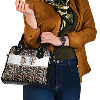 Fiji Bati Shoulder Handbag Masi-inspired Tapa Pattern LT9 - Polynesian Pride