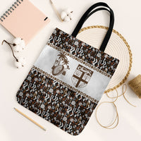 Fiji Bati Tote Bag Masi-inspired Tapa Pattern
