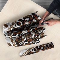 Fiji Bati Umbrella Masi-inspired Tapa Pattern LT9 - Polynesian Pride
