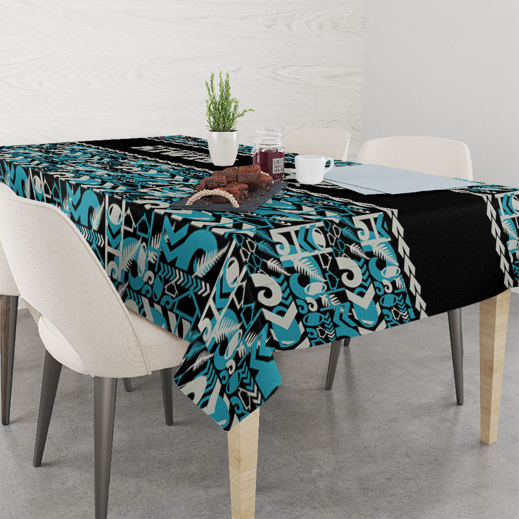 Aotearoa New Zealand Kiwis Tima Riki Motu Tablecloth LT9 - Polynesian Pride
