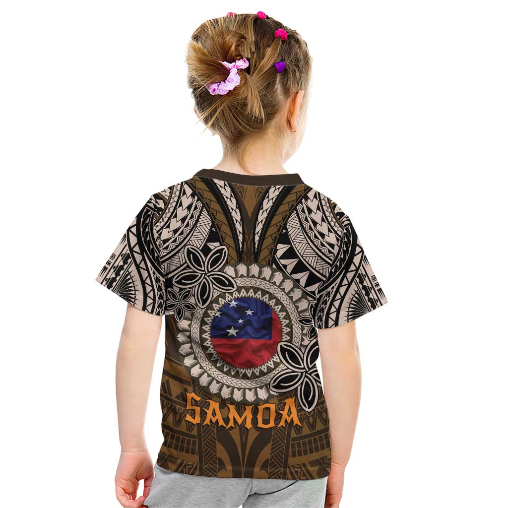 Samoa Warrior Kid T Shirt The Mighty Samoan Warrior Spirit