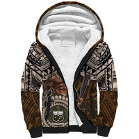 Samoa Warrior Sherpa Hoodie The Mighty Samoan Warrior Spirit