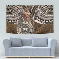 Samoa Warrior Tapestry The Mighty Samoan Warrior Spirit
