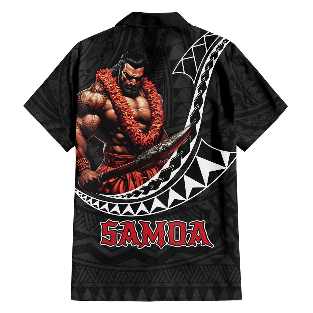 Samoan Pride Polynesian Tribal Warrior Family Matching Tank Maxi Dress and Hawaiian Shirt 685 Samoa Mo Samoa