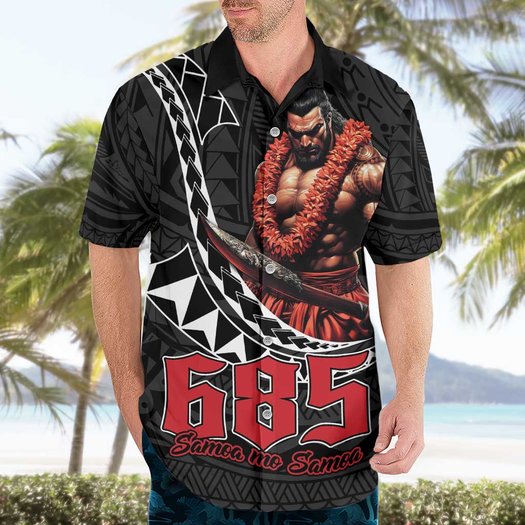 Samoan Pride Polynesian Tribal Warrior Hawaiian Shirt 685 Samoa Mo Samoa LT9 - Polynesian Pride