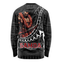 Samoan Pride Polynesian Tribal Warrior Long Sleeve Shirt 685 Samoa Mo Samoa