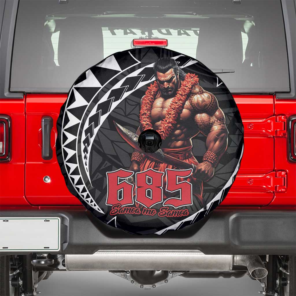 Samoan Pride Polynesian Tribal Warrior Spare Tire Cover 685 Samoa Mo Samoa
