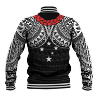 Samoan Tanoa Kava Bowl Ula Fala Baseball Jacket Polynesian Tribal Vibe