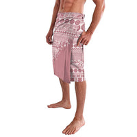 Fiji Marau na Kerisimasi Lavalava Dusty Rose Tagimoucia Tapa Masi Tribal LT9 - Polynesian Pride