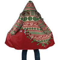 Fiji Marau na Kerisimasi Cloak Red Tagimoucia Tapa Masi Tribal - Polynesian Pride