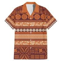 Fiji Marau na Kerisimasi Family Matching Mermaid Dress and Hawaiian Shirt Gold Tapa Masi Inspired Christmas - Polynesian Pride