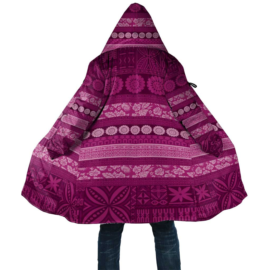 Fiji Marau na Kerisimasi Cloak Pink Tapa Masi Inspired Christmas - Polynesian Pride