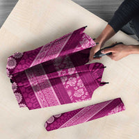 Fiji Marau na Kerisimasi Umbrella Pink Tapa Masi Inspired Christmas - Polynesian Pride