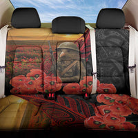 Maori Kiwi Soldier Fern Tattoo ANZAC Day Back Car Seat Cover Lest We Forget