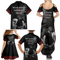 New Zealand Mother's Day Family Matching Summer Maxi Dress and Hawaiian Shirt Maori Hongi Aroha Ahau Ki A Koe Mama LT9 - Polynesian Pride