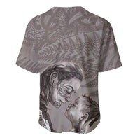 New Zealand Mother's Day Baseball Jersey Maori Mo Toku Mama Silver Fern LT9 - Polynesian Pride