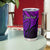 Personalised Aotearoa Papua Shell Tumbler Cup Purple Polynesian Pacific Tribal