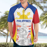 Philippines Flag Day Hawaiian Shirt Filipino Feather Pattern