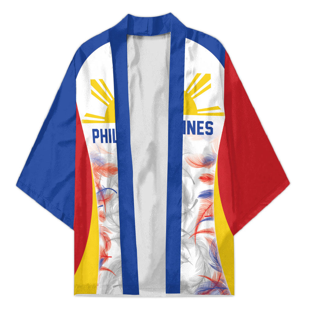 Philippines Flag Day Kimono Filipino Feather Pattern