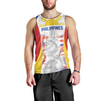 Philippines Flag Day Men Tank Top Filipino Feather Pattern