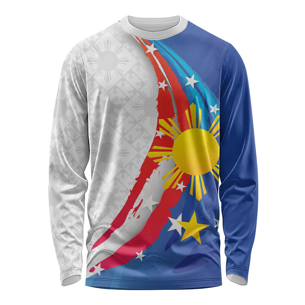 Philippines Flag Day Long Sleeve Shirt Filipino Pride Shines Bright On Flag Day