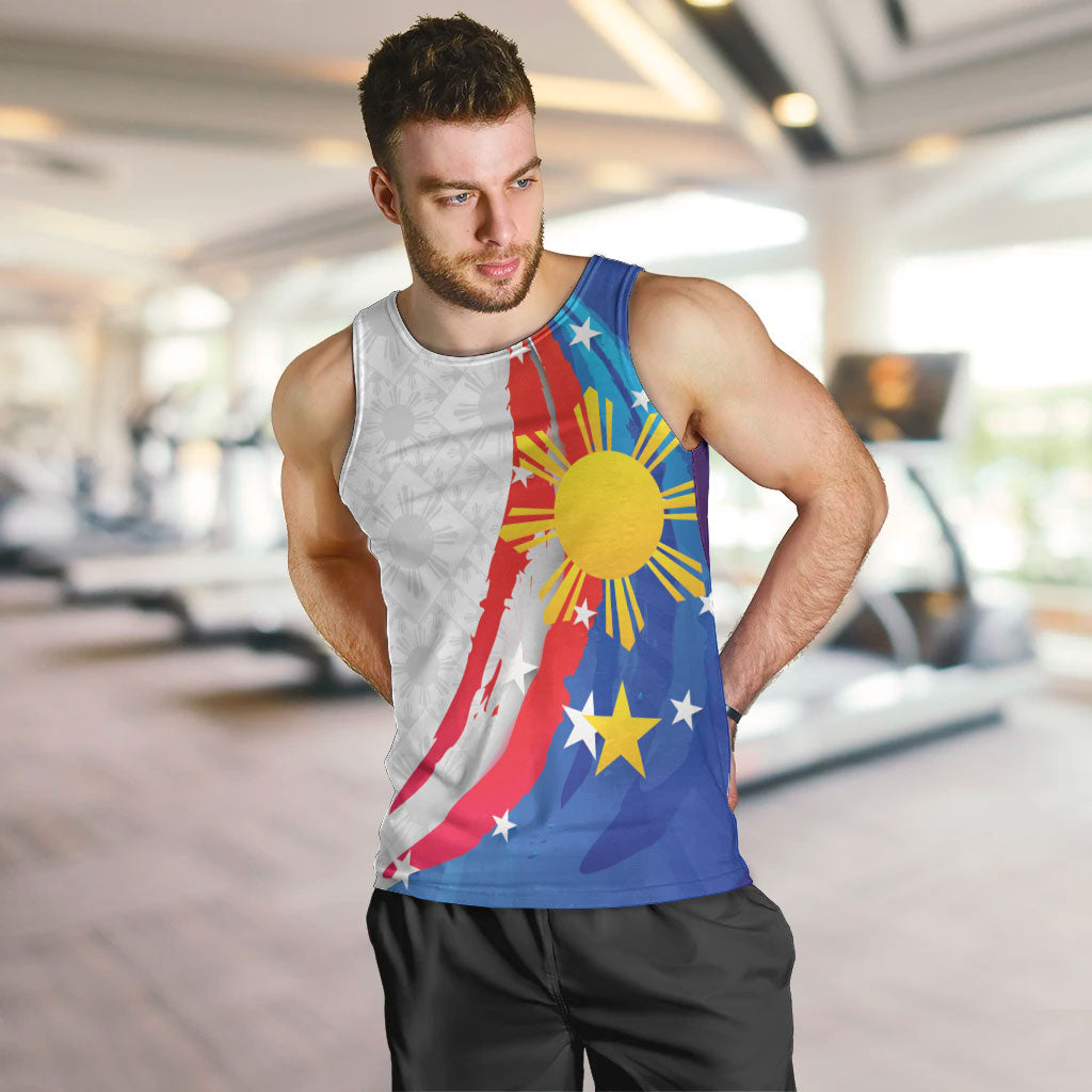 Philippines Flag Day Men Tank Top Filipino Pride Shines Bright On Flag Day