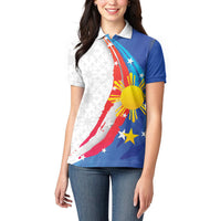Philippines Flag Day Women Polo Shirt Filipino Pride Shines Bright On Flag Day LT9 - Polynesian Pride