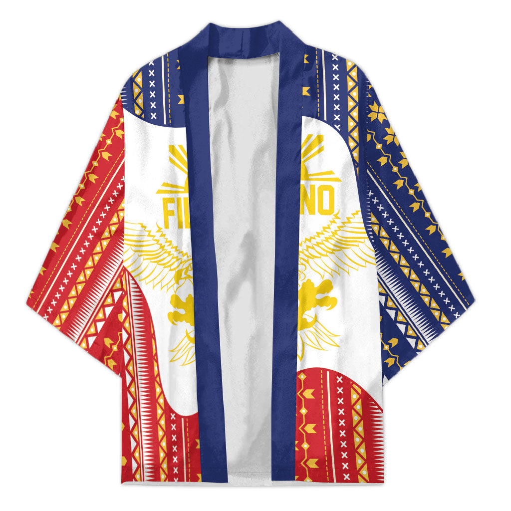 Philippines Flag Day Kimono Filipino Traditional Igorot Tribal Pattern