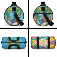 5 Oclock Somewhere Duffle Bag Hawaii Parrots Cocktail Summer Beach Vibe