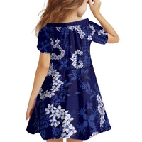 Mokihana Maile and Ilima Leis Family Matching Long Sleeve Bodycon Dress and Hawaiian Shirt Uliuli Hawaiian Tapa Quilt Pattern - Polynesian Pride