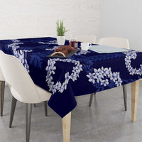 Mokihana Maile and Ilima Leis Tablecloth Uliuli Hawaiian Tapa Quilt Pattern LT9 - Polynesian Pride