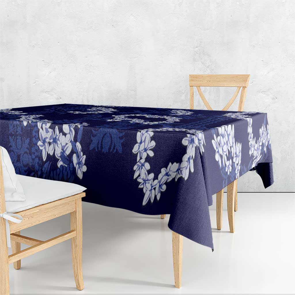 Mokihana Maile and Ilima Leis Tablecloth Uliuli Hawaiian Tapa Quilt Pattern LT9 - Polynesian Pride