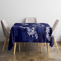 Mokihana Maile and Ilima Leis Tablecloth Uliuli Hawaiian Tapa Quilt Pattern LT9 - Polynesian Pride