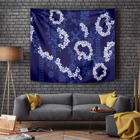 Mokihana Maile and Ilima Leis Tapestry Uliuli Hawaiian Tapa Quilt Pattern - Polynesian Pride