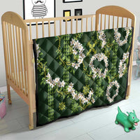 Mokihana Maile and Ilima Leis Quilt Omaʻomaʻo Hawaiian Tapa Quilt Pattern - Polynesian Pride