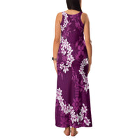 Mokihana Maile and Ilima Leis Family Matching Tank Maxi Dress and Hawaiian Shirt Akala Hawaiian Tapa Quilt Pattern - Polynesian Pride