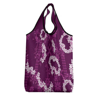 Mokihana Maile and Ilima Leis Grocery Bag Akala Hawaiian Tapa Quilt Pattern LT9 - Polynesian Pride