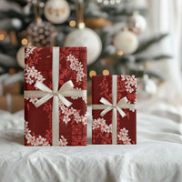 Mokihana Maile and Ilima Leis Wrapping Paper Ulaʻula Hawaiian Tapa Quilt Pattern - Polynesian Pride